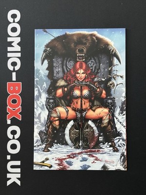 Dynamite Comics Savage Red Sonja #3 Mike Krome Virgin Variant 2022