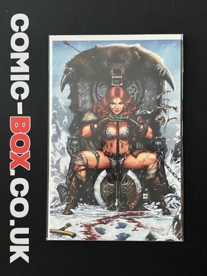 Dynamite Comics Savage Red Sonja #3 Mike Krome Virgin Variant 2022 - Image 3