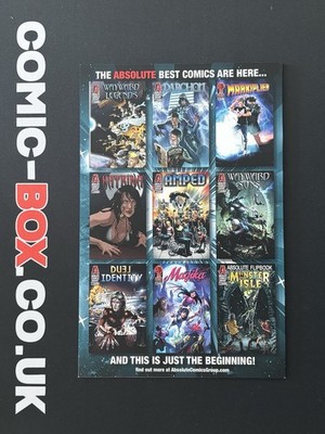 Absolute Comics White Widow #1 Tyndall Valentine Variant Scarce 2022 - Image 2