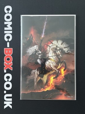 Coffin Comics Lady Death Extinction Express #1 Vassago Virgin Variant Khamunaki - Image 3