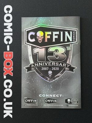 Coffin Comics Lady Death Chaos Rules #1 Rituale Holo Foil Signed Pulido LTD 80 - Image 2