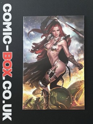 Dynamite Comics Invincible Red Sonja #7 Josh Burns Virgin Variant 2022