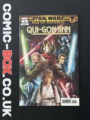 Marvel Comics Star Wars Age Of Republic Qui-Gon Jinn #1 Bonetti Variant 2019