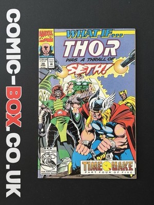 Marvel Comics What If #38 Thor Was A Thrall Of Seth 1992