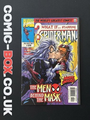 Marvel Comics What If #99 Spider-Man Black Cat Cover 1997