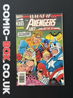Marvel Comics What If #56 The Avengers Lost Operation Galactic Storm Newsstand V