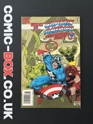 Marvel Comics What If #67 Captain America Were Revived Today Newsstand Variant