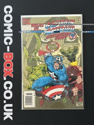 Marvel Comics What If #67 Captain America Were Revived Today Newsstand Variant - Image 3