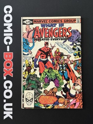 Marvel Comics What If #29 The Avengers Defeated Everybody 1981 Bronze Age