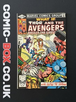 Marvel Comics What If #25 Thor And The Avengers Battled The Gods 1980