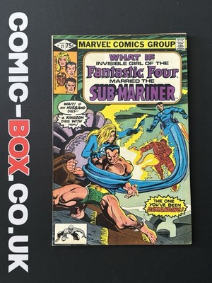 Marvel Comics What If #21 Invisible Girl Married The Sub-Mariner 1980