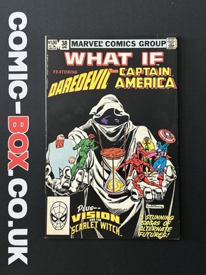 Marvel Comics What If #38 Daredevil And Captain America 1983 Bronze Age