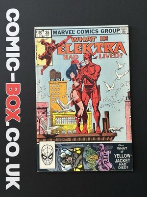 Marvel Comics What If #35 Elektra Had Lived 1982 Bronze Age