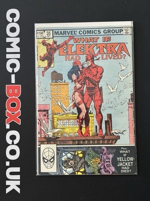 Marvel Comics What If #35 Elektra Had Lived 1982 Bronze Age - Image 3