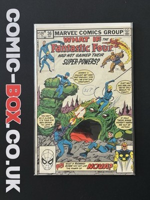 Marvel Comics What If #36 Fantastic Four Had Not Gained Their Super-Powers 1982 - Image 3