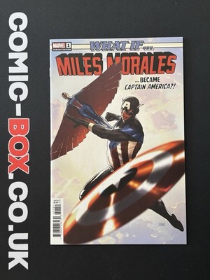 Marvel Comics What If #1 Miles Morales Became Captain America Variant 2022