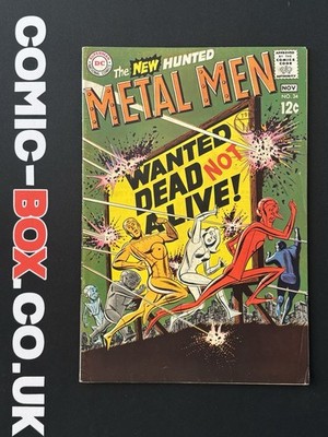 DC Comics Metal Men #34 Silver Age 1968
