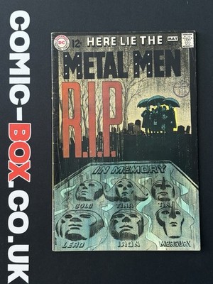DC Comics Metal Men #37 Sekowsky CVR Silver Age 1969