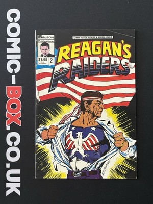 Solson Comics Reagans Raiders #2 Very Hard To Find 1986