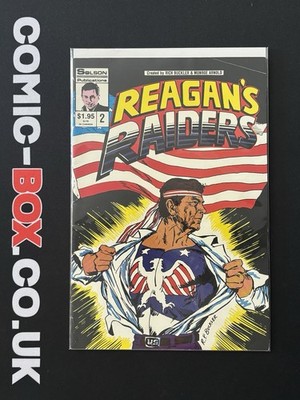 Solson Comics Reagans Raiders #2 Very Hard To Find 1986 - Image 3