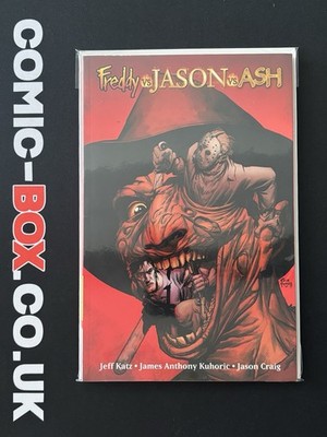 Wildstorm Dynamite Freddy VS Jason VS Ash TPB Very Rare - Image 3