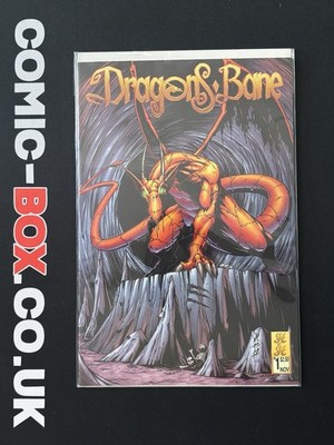 Hall Of Heroes Dragons Bone #1 Rare Vintage Indie 1998 - Image 3