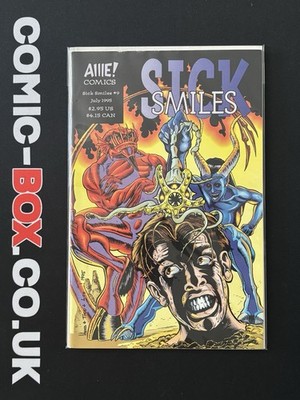 Allle Comics Sick Smiles #9 Indie Horror 1995 - Image 3