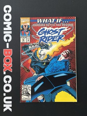 Marvel Comics What If #45 Barbara Ketch Had Become Ghost Rider 1992