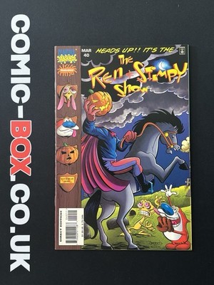 Marvel Comics The Ren & Stimpy Show #40 Scarce In UK 1996