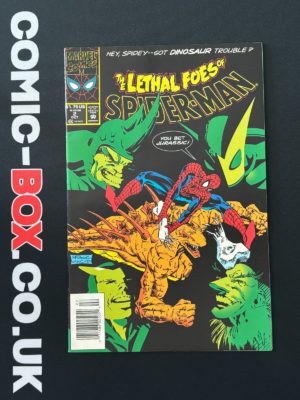 Marvel Comics The Lethal Foes Of Spider-Man #2 Rare Newsstand Variant 1993