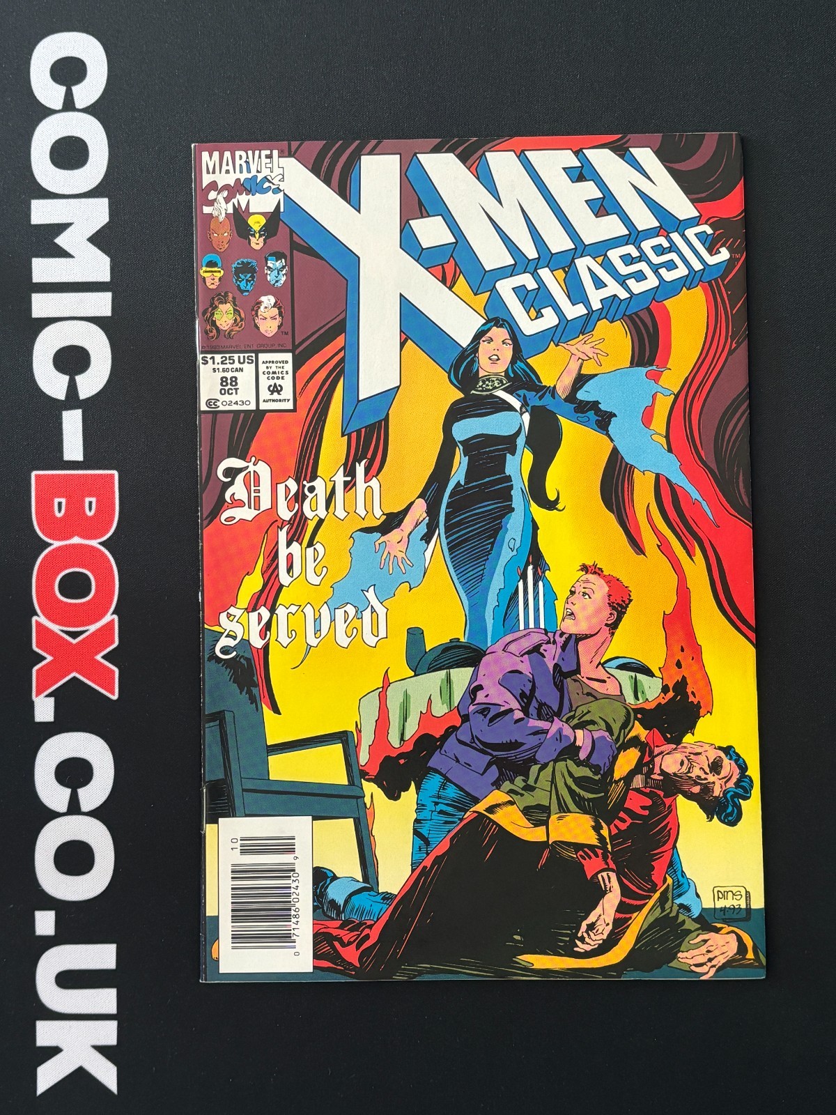 Marvel Comics X-Men Classic #88 Rare Newsstand Variant 1993