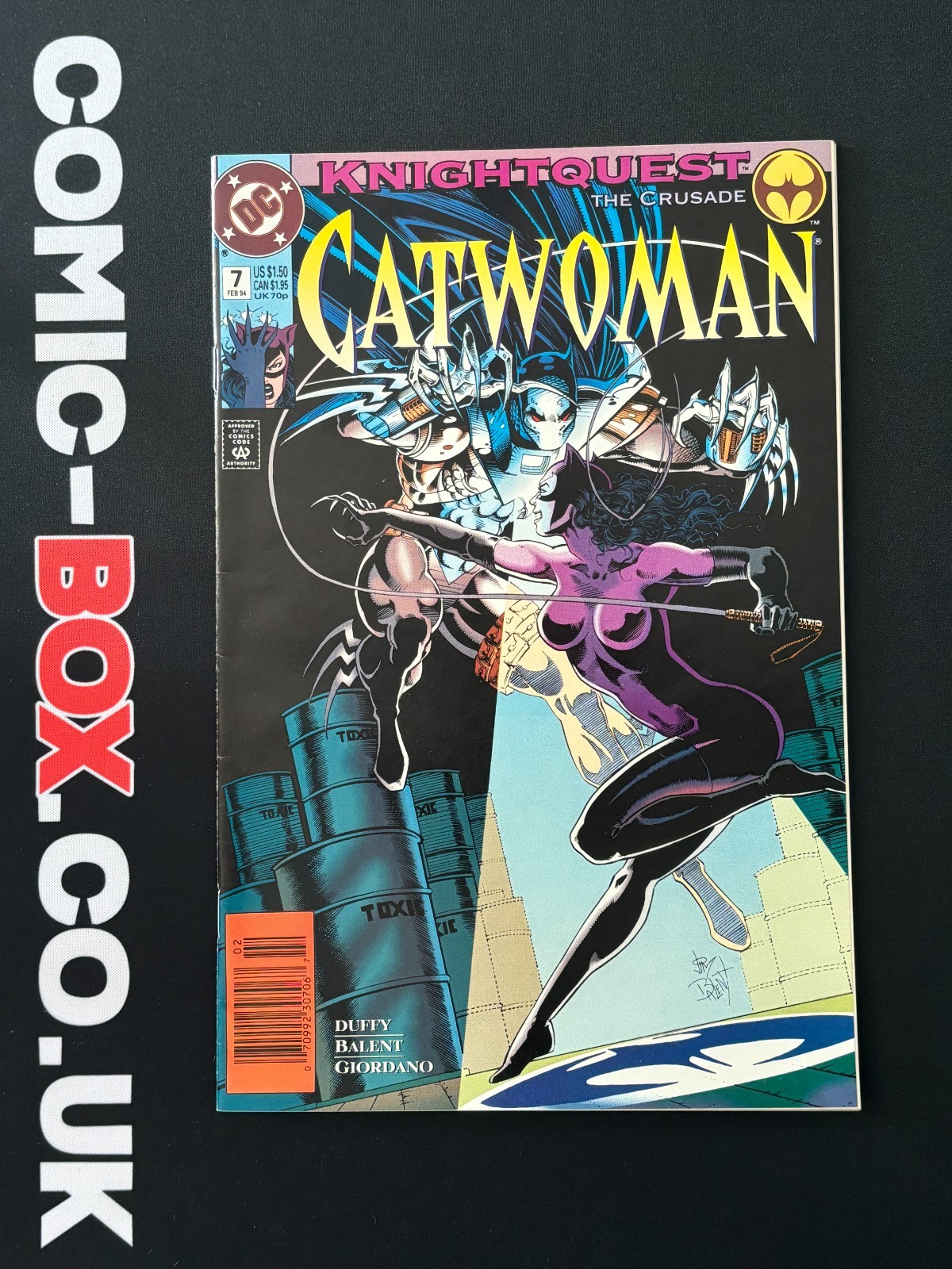 DC Comics Catwoman #7 Rare Newsstand Variant 1994