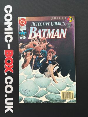 DC Comics Detective Comics Batman #663 Rare Newsstand Variant 1993