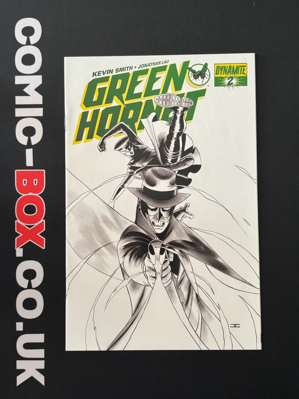 Dynamite Comics Green Hornet #2 Cassaday Incentive Variant 2010