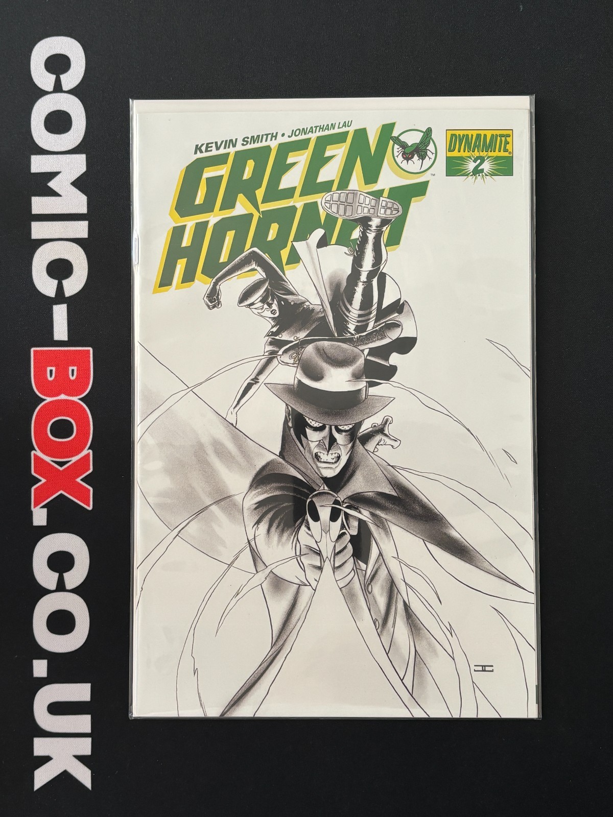 Dynamite Comics Green Hornet #2 Cassaday Incentive Variant 2010 - Image 3