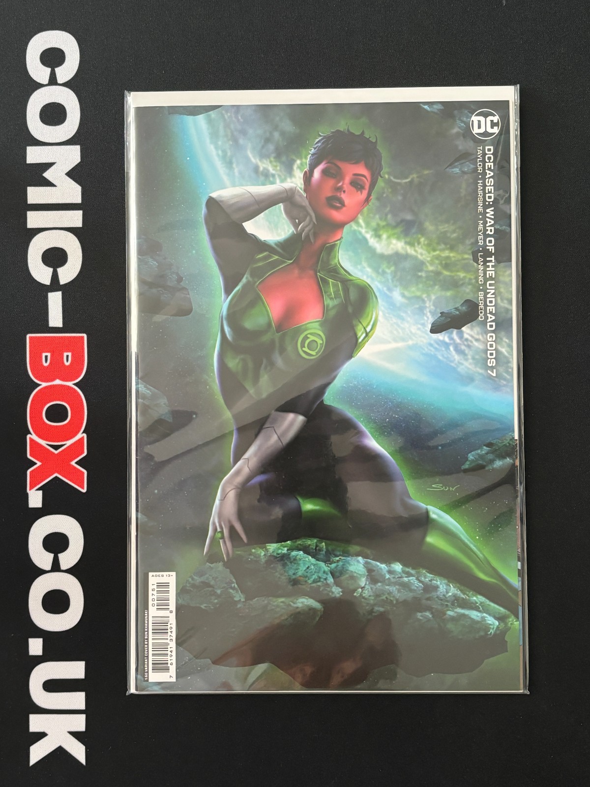 DC Comics Deceased: War Of The Undead Gods #7 Sun Khamunaki 1:50 Variant CVR E - Image 3