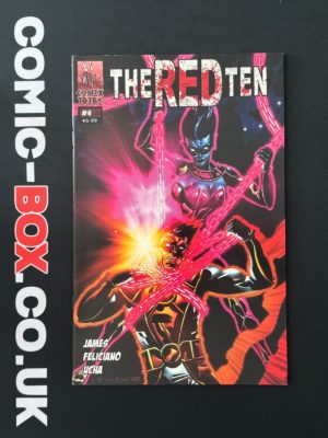 Comix Tribe The Red Ten #4 Rare Indie Tyler James 2013