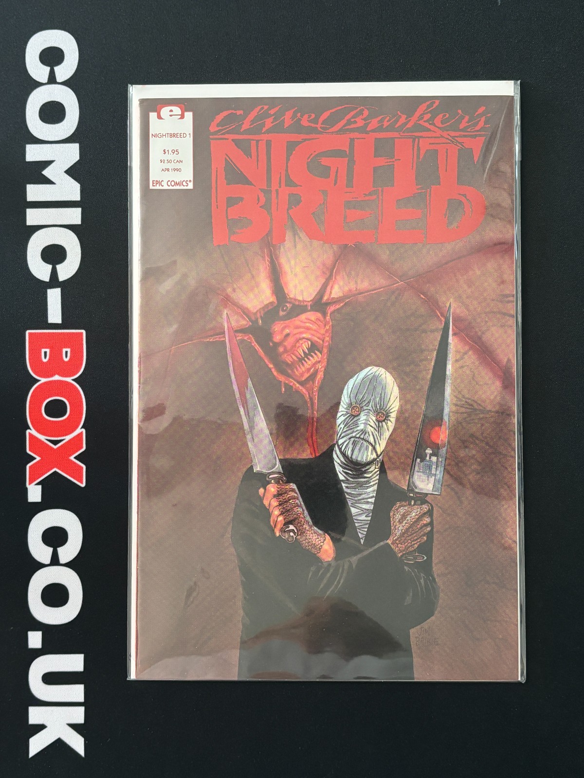 Epic Comics Clive Barkers Night Breed #1 Horror 1990 - Image 3