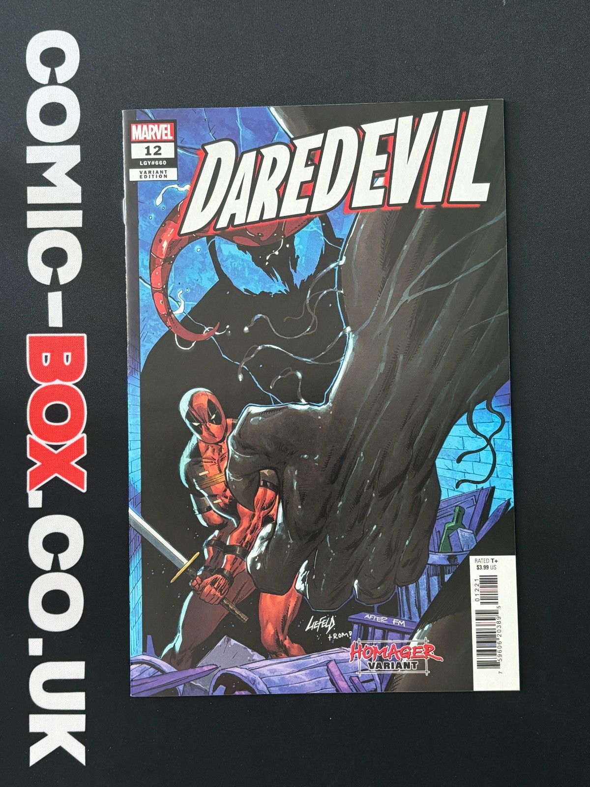 Marvel Comics Daredevil #12 Liefeld Homager Variant 2023