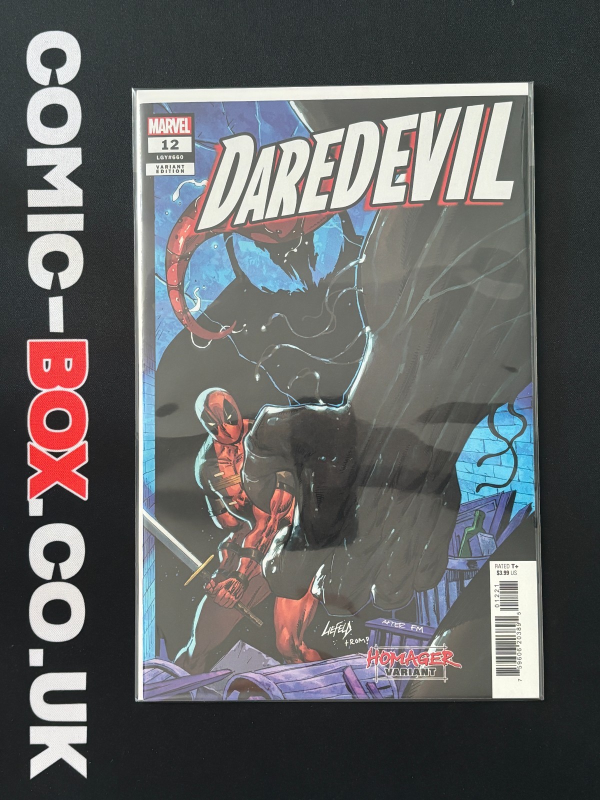 Marvel Comics Daredevil #12 Liefeld Homager Variant 2023 - Image 3