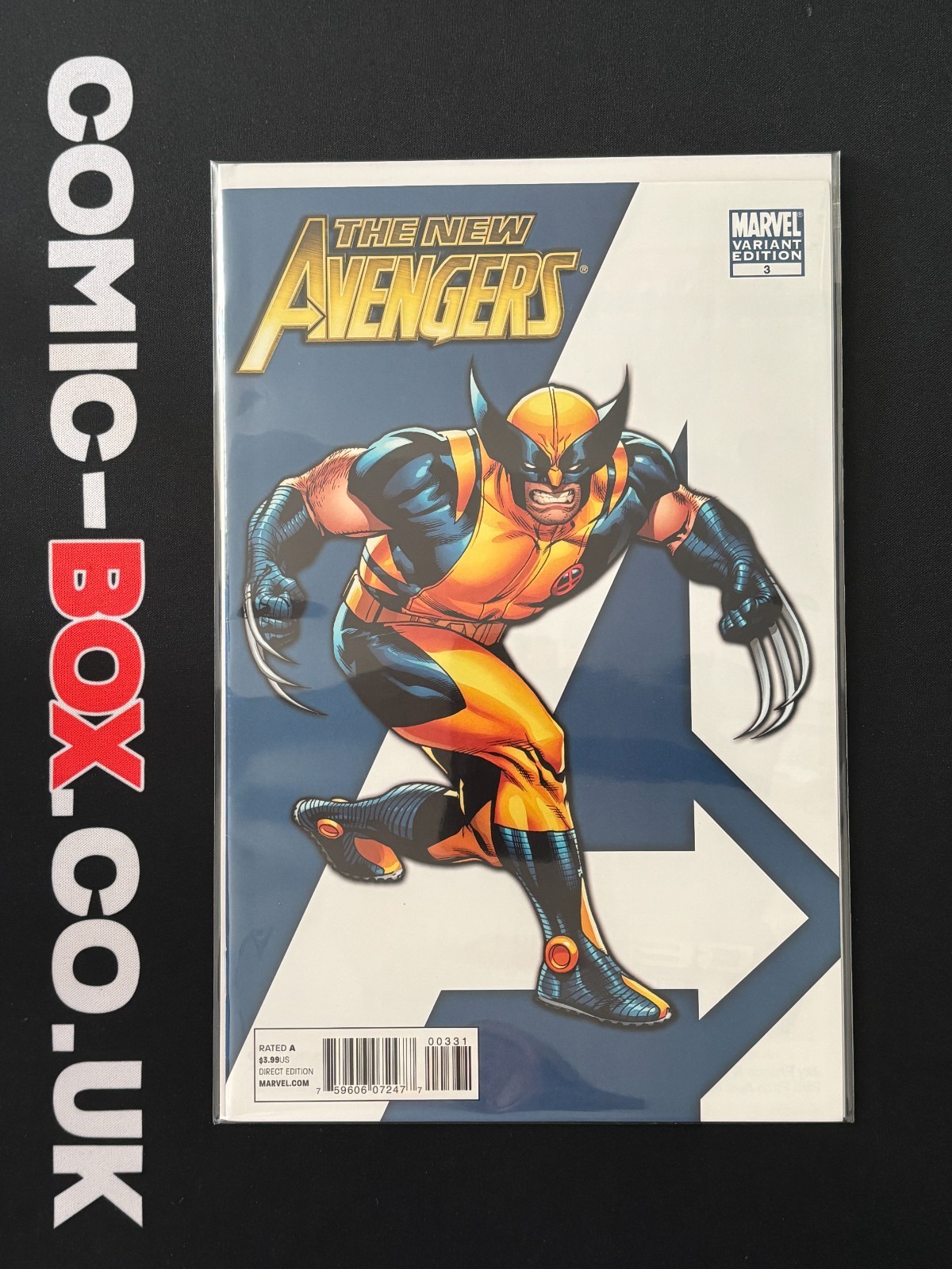 Marvel Comics The New Avengers #3 1:75 Immonen Wolverine Variant 2010 - Image 3