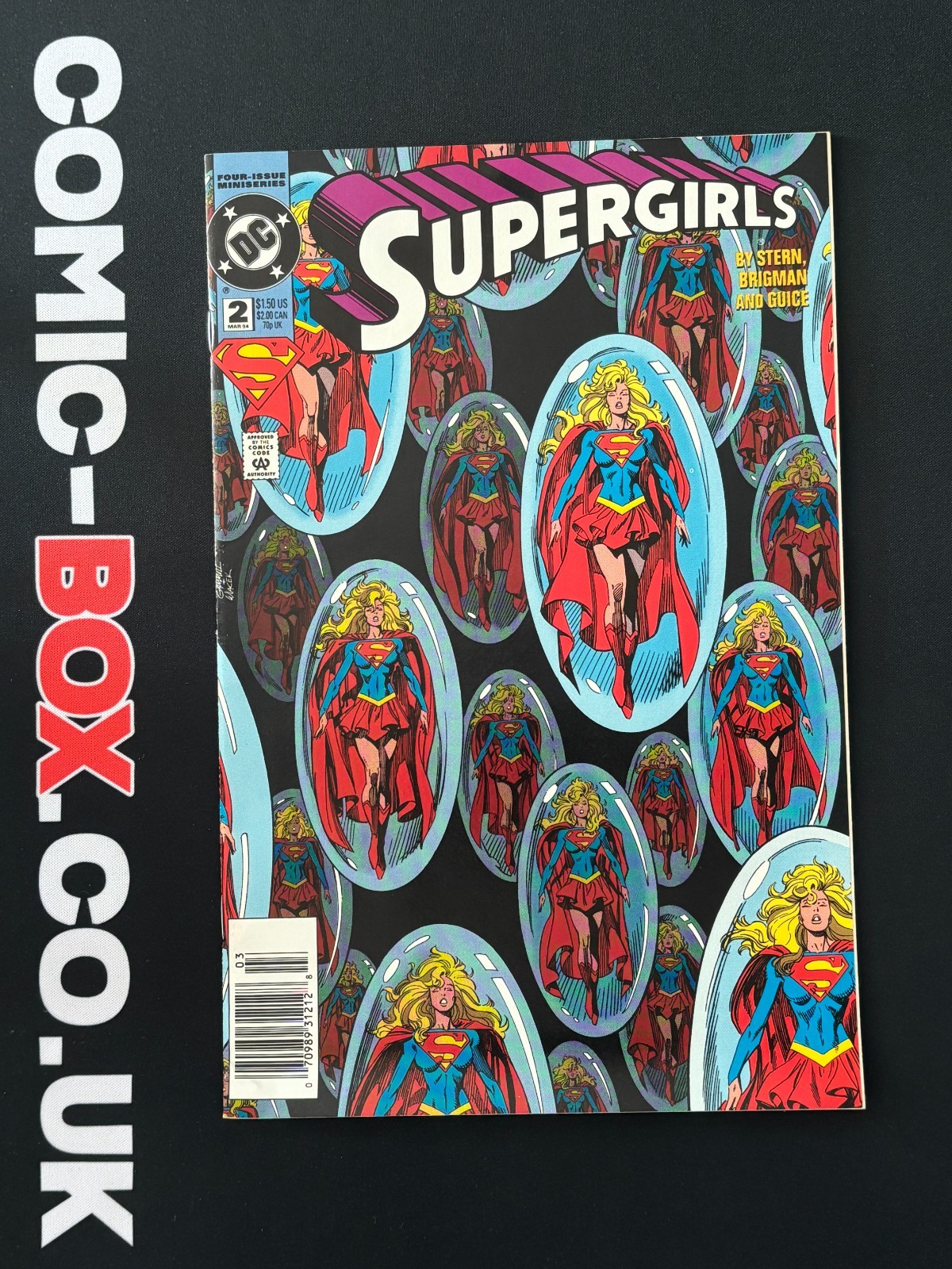 DC Comics Supergirls #2 Rare Newsstand Variant 1994