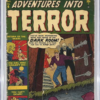 Adventures Into Terror #6 (1951) CGC Restored 3.0 | Atlas Comics