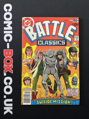 Battle Classics #1 DC 1978 Newsstand Variant Joe Kubert Cover