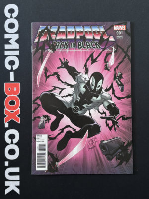 Deadpool: Black In Black #1 Marvel 2016 Ron Lim Variant Adam Kubert Cover