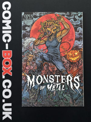 Monsters of Metal Opus Comics 2022 Cover G Wolf Variant Cover