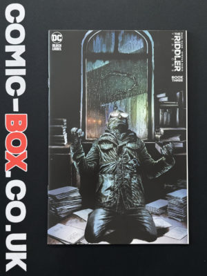 The Riddler: Year One #3 DC 2022 Suayan 1:25 Variant Bill Sienkiewicz Cover