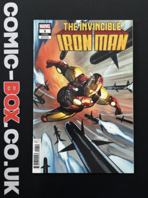 The Invincible Iron Man #1 Marvel 2022 1:25 Laraz Variant Kael Ngu Cover