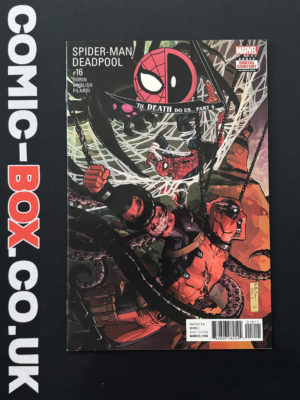 Spider-Man/Deadpool #16 Marvel 2016 Direct Edition Reilly Brown Cover