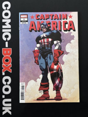 Captain America #1 Marvel 2025 1:50 Incentive Variant Romita JR Cover
